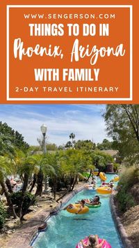 Discover the perfect family vacation in Phoenix, Arizona with our 2-day itinerary! From thrilling outdoor adventures to educational experiences, this trip is packed with fun for everyone. With stops at top kid-friendly attractions, you'll make memories that last a lifetime. Plan your getaway now with our detailed guide, and experience all that Phoenix has to offer! #PhoenixArizona #FamilyVacation #KidsTravel