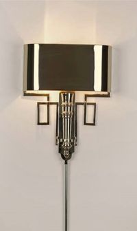 Art Deco Torch Sconce