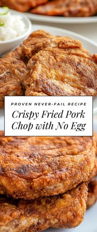 These Simple Fried Pork Chops with No Egg are a breeze to whip up and incredibly flavorful! Perfect for a weeknight dinner when you want something satisfying without the fuss.