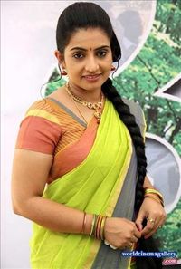 Serial Actress Sujitha Stills in Saree