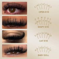 Different lash styles, which one do u prefer?