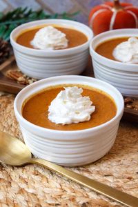 Baked Pumpkin Custard (Easy Recipe)