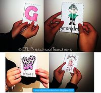 ESL Alphabet Printable Flashcards worksheets. Create the game find the partner. Cut the flashcards and give a piece to each student in random order. At your signal have the students walk over the classroom looking for their partner to complete the flashcard and stand together.