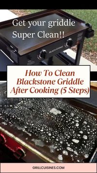 Have you ever wondered how to properly clean your Blackstone griddle after cooking? Cleaning this versatile outdoor griddle is actually quite simple, although it does involve a few essential steps. Let us guide you through the process and ensure that your Blackstone griddle stays in top-notch condition for years to come. griddle cleaning hacks, griddle cleaning tips, griddle cleaning kit