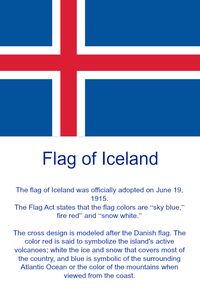 Flag of Iceland