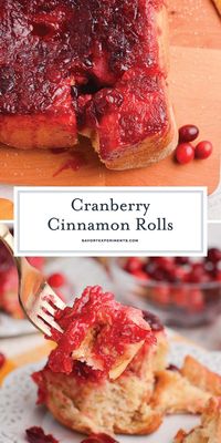 The BEST Cranberry Cinnamon Rolls are perfect for a holiday breakfast. Orange cranberry bread in sweet roll form is an award winning recipe!