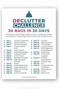 Feeling overwhelmed by decluttering because your house is such a mess? Get tips for how to start decluttering when your clutter is so bad that it's causing stress and you don't eve know where to start! Plus, loads of great free printable decluttering worksheets!