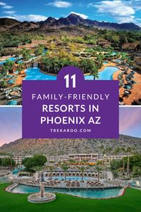 Phoenix, Arizona is a great family friendly travel destination. Find out the best place to stay in Phoenix on your next family vacation. Discover the best family friendly resorts in Phoenix, offering top-notch dining, spacious rooms and suites, and exciting on-site activities. Learn what sets each of these resorts apart and choose the best one for your family. Plan and unforgettable family vacation and stay in one of these resorts in Phoenix with kids. #phoenixfamilyresorts