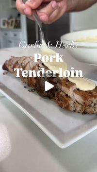 Nady Benyamine | Recipes + Dad Hacks on Instagram: "Valentine’s Day Special Episode: Garlic & Herbs Pork Tenderloin with Creamy Mustard Sauce 🌿🍖

This Valentine’s Day, treat your loved one to a delectable meal with this Garlic Herb Pork Tenderloin with Creamy Mustard Sauce.

Ingredients:

For Pork Tenderloin:
- 1.5 lbs Pork tenderloin
- 4 cloves Garlic, minced
- 1 tbsp Fresh rosemary, finely chopped
- Salt and pepper to taste
- 2 tbsp Olive oil

For Creamy Mustard Sauce:
- 1/4 cup Dijon mustard
- 1/4 cup Heavy cream
- 1 tbsp Lemon juice
- Salt and pepper to taste
- Optional garnish: Chopped fresh parsley

Cooking Instructions:

1. Preheat your oven to 375°F (190°C). In a small bowl, combine minced garlic, finely chopped rosemary, salt, and pepper to create an herb rub.

2. Pat the pork t