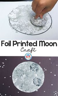 Foil-Printed Moon Craft