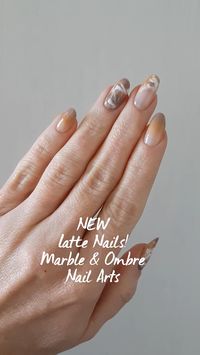  

I like this new Marble Art technique, much easier to apply the gel polish without running all over the nails! The tutorial is coming soon at Nail Art Bay. Let me know what you think :)

