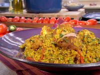 Get Adobo Seasoned Chicken and Rice Recipe from Food Network