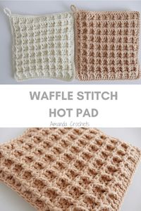 Waffle Stitch Hot Pad