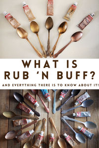 What is Rub 'n Buff and how to use rub and buff | Gathered In The Kitchen