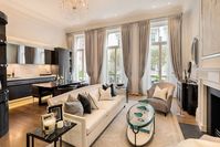 Luxury Interior Architecture and Design project by Katharine Pooley. Luxury contemporary open plan living area.