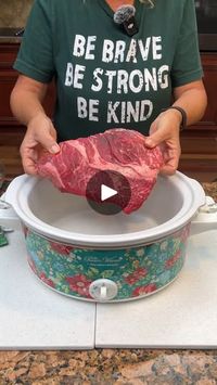 351K views · 5.5K reactions | Our Favorite Crockpot Dinner! | Our Favorite Crockpot Dinner!

Kim makes a delicious meat-filled dinner. You have to try this Tennessee roast that everyone is talking about! | By Charles Parks | Facebook