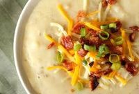 Copycat - Houlihan's Baked Potato Soup - This is the real deal. My family craves it...