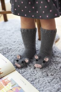 The only thing cuter than exposed baby toes are those dressed as a pair of mice