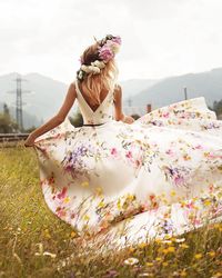 Floral Wedding Dresses: 42 Magical Looks   Faqs