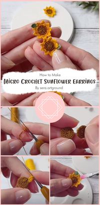 This awesome tutorial will show you how to make a pair of cute sunflower earrings. These earrings are perfect for summer and any other occasion! Hope you enjoy making them!