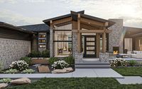 Contemporary Plan: 2,623 Square Feet, 3 Bedrooms, 2.5 Bathrooms - 963-00860