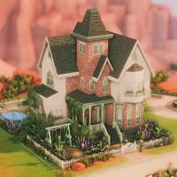 ID helgatishagame | #StrangerVille #sims4 #sims4VictorianHome #victorian #sims4build #ts4exterior #exteriorVictorian #ts4home #ts4familyhome