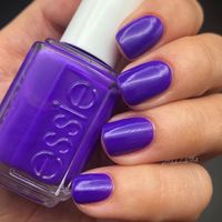 [Tangoed In Love] - @essie Summer 2019 Collection. Shown here in 2 coats. This color is the purple from kindergarten, the one from the…