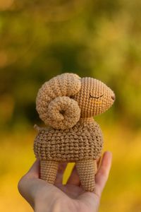 Ram Crochet Pattern Sheep Amigurumi Crochet Aries Animal PDF - Etsy