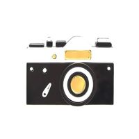 Camera Black Brooch is available at the best price of $34.95 from Quirks! Handcrafted Accessory & Unique Gifts | www.kinksandquirks.com