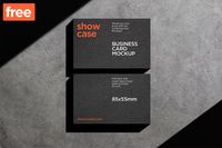 Free Business Card Mockup | Premium & Free PSD Mockup Store