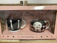 NWT Johanna parker carnival cottage laughing luna coffee mug set of 2 | eBay