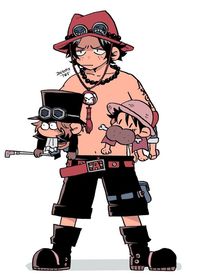 #anime#onepiece #ace#luffe#sabo