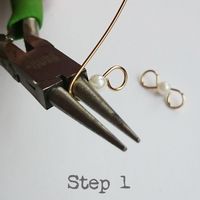 Introduction to Wirework – Easy DIY Wire Earrings – Golden Age Beads