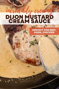 Creamy Dijon Mustard Sauce