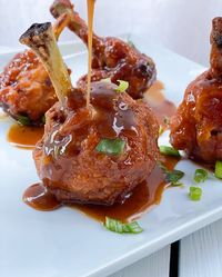 Chicken Drumstick Lollipops With Sesame Ginger Glaze | Bite Sized Kitchen