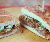 Jalapeno Pepper Patty Melt