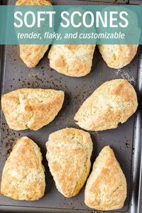 Learn how to make soft scones with this basic recipe #bakedbyanintrovert #scones