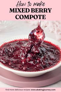 This quick and easy mixed berry compote recipe, made from fresh or frozen berries, is most delicious topping for cheesecake, pancakes, yogurt, waffles or any other dessert! It is made from a handful of basic ingredients and will be ready in less than 30 minutes.