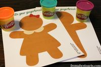 Christmas play dough mats for preschoolers