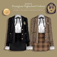 [RIMINGS] Prestigious Highschool Uniform | Patreon