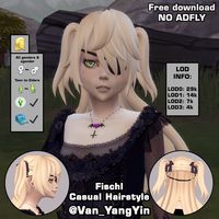 Casual hairstyle of Fischl from Genshin Impact for The Sims 4 🖤💜 (Patreon, Always free, no adfly) ~LOD Info~ LOD0: 29k | LOD1: 14k | LOD2: 7k | LOD3: 4k SFS: https://simfileshare.net/folder/231834/ More info: https://www.tumblr.com/van-yangyin/764974609743364096/fischl-casual-hairstyle-casual-eyepatch-and-eyes #Fischl #GenshinImpact #TheSims4 #Sims4 #s4cc #ts4cc #sims4cc #cchairs #sims4hair #sims4mm #VanS4CC #van_yangyin