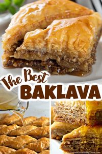 This Easy Homemade Baklava is made with crisp layers of delicate phyllo, a crunchy walnut-and-cinnamon filling, and a gorgeous, golden, honey syrup. It's a traditional dessert you can make in your own kitchen!