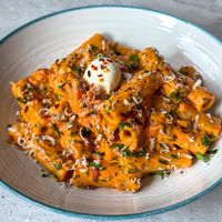 Creamy Tomato Garlic Pasta Recipe