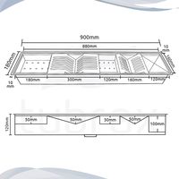 Canal Calha Organizador Úmida De Cozinha Aço Inox 304 C/ 5 Módulos - Tubrax | Leroy Merlin