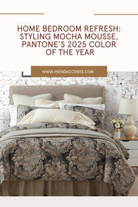  Elevate your bedroom with a stylish refresh using Mocha Mousse bedding. This warm and inviting shade, inspired by Pantone’s 2025 Color of the Year, is perfect for creating a cozy yet modern look. Explore our collection to bring this trend into your home.

#BedroomRefresh #MochaMousseBedding #PantoneColoroftheYear2025 #HomeDesignIdeas #ModernSpaces #ColorTrend2025 