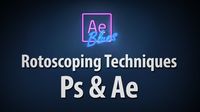 Learn how to use Photoshop to enhance your After Effect's Rotoscoping skills. by using Photoshop's brushes and stamp tool in Frame Animation timeline, you can get more control in those cases where you need to do Roto and Clean up operations frame by frame. we will take a trip from Ae to Ps and back to complete our composite of a short Stop-motion 12Fps sequence. more about using Photoshop's tools to enhance visual effects work in After Effects can be found in "After Effects Help Guide / ...