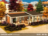 The Sims Resource - Oakleaf Nook (NO CC)