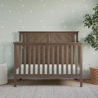 The Forever Eclectic™ Hampton™ collection offers a charming, timeless design that comes in 3 trendy neutral finishes. This collection is also available in 3 unique patterns to match your individual style and complement most decors as it transitions with your child as they grow.

4-in-1 Convertible crib grows with your child by converting into a crib, daybed, toddler bed and full-size bed (coordinating guard/bed rails sold separately)