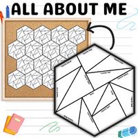 Get to know your students with Tessellations!Great for bulletin board display!Within this resource:Hexagon Tessellation ready to printSee preview for more details!