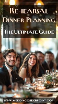 Discover a complete Rehearsal Dinner Guide with tips on planning and ideas for a flawless night. Save this now to plan your flawless rehearsal dinner!